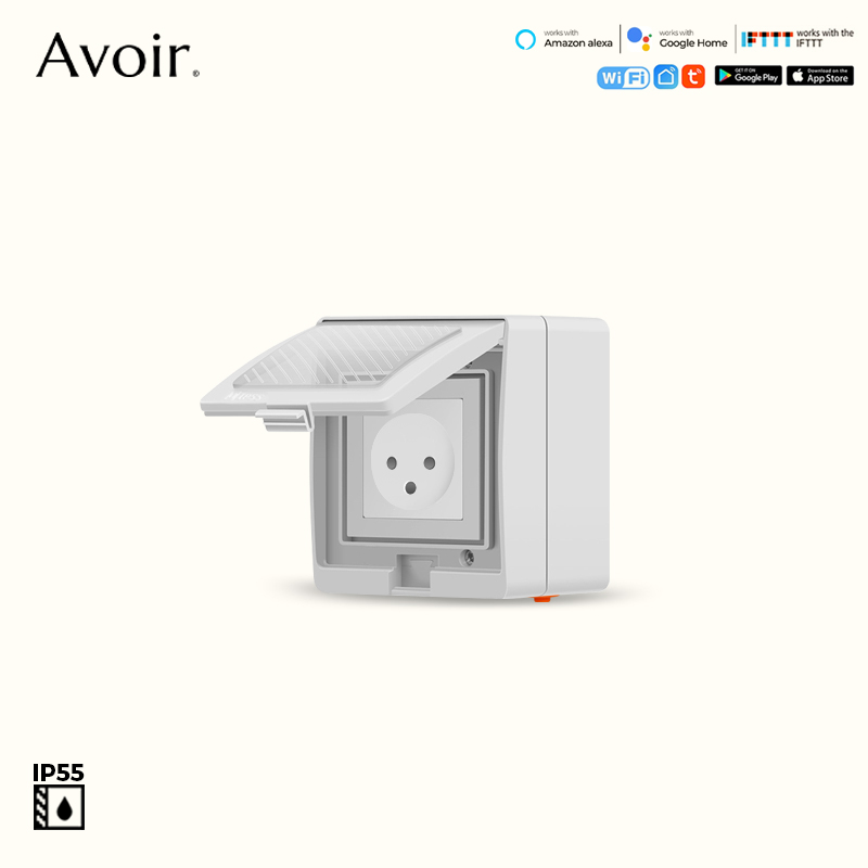 Avoir Israel Tuya Smart Socket - Outdoor Power Outlet Wifi บทวิจารณ์และราคา