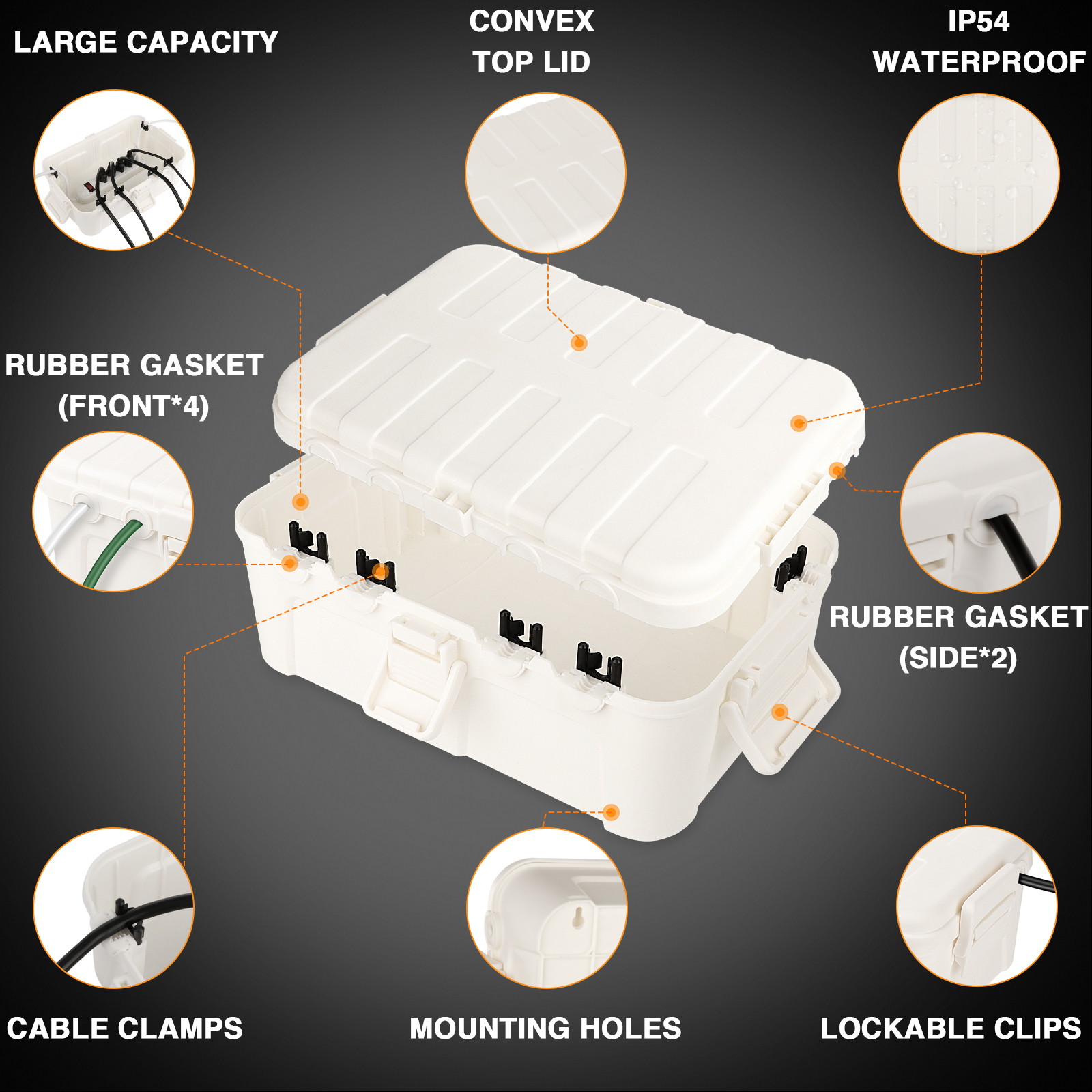 Outdoor Power Supply Waterproo - Outdoor Power Box บทวิจารณ์และราคา