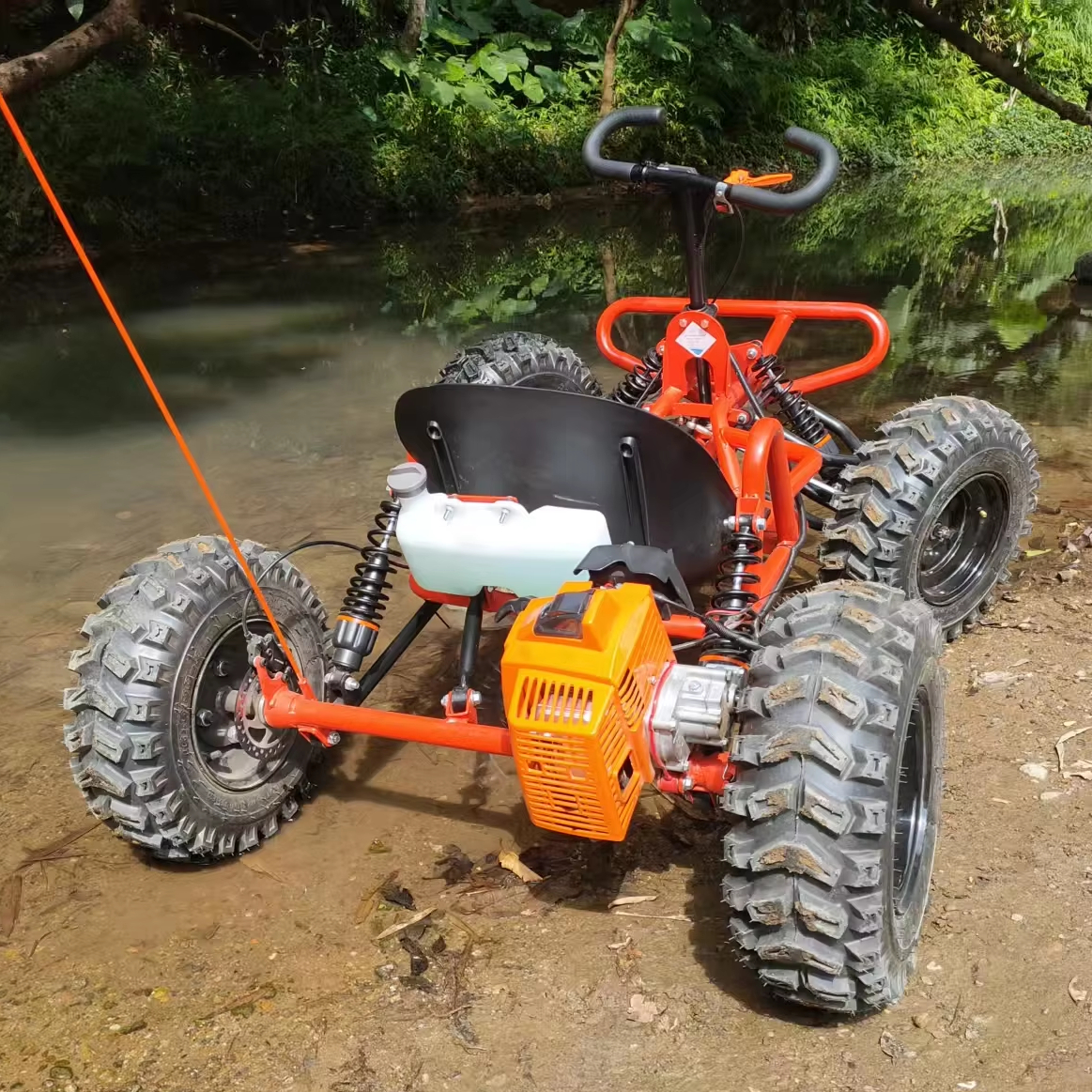 90cc 8-inch Tires 2-Stroke Out - Outdoor Power And Pedal บทวิจารณ์และราคา