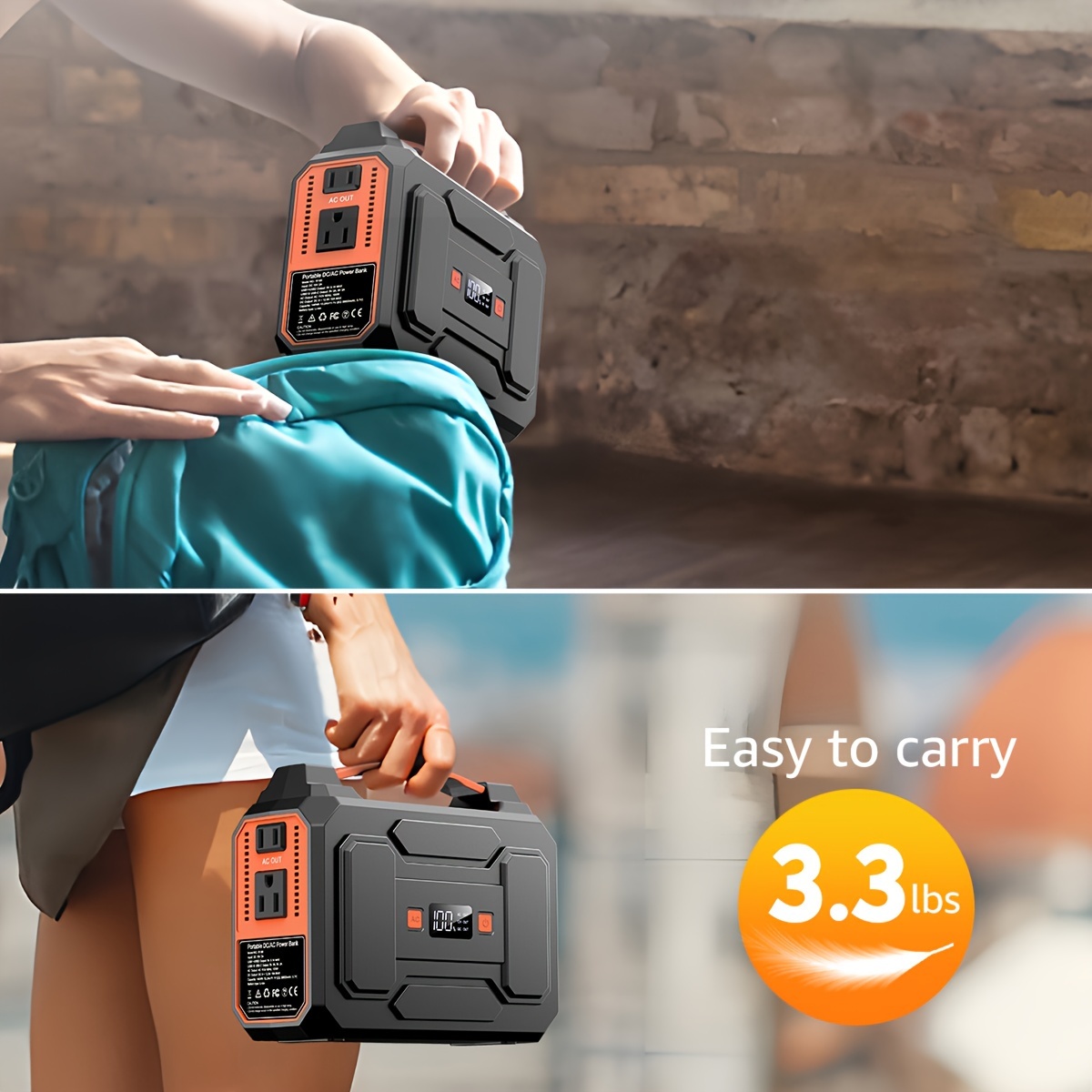 100W/300W Portable Power Stati - Outdoor Power Outlet Wifi บทวิจารณ์และราคา