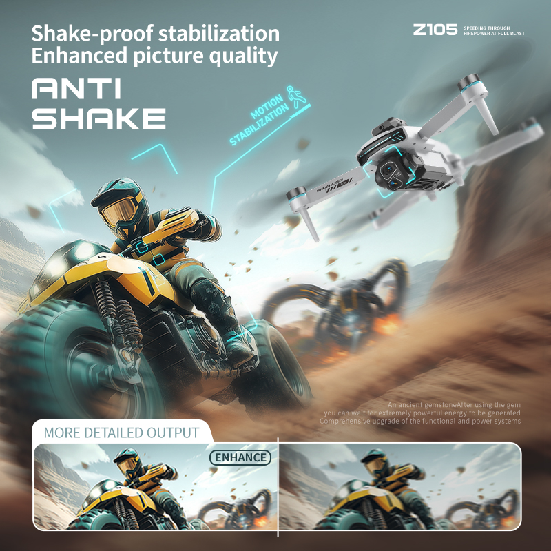 New Z105 RC Drone 8K Professio - Outdoor Power Plus บทวิจารณ์และราคา