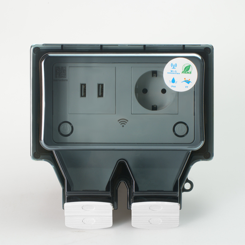 Avoir Tuya IP66 Waterproof Ele - Outdoor Power Outlet Wifi บทวิจารณ์และราคา