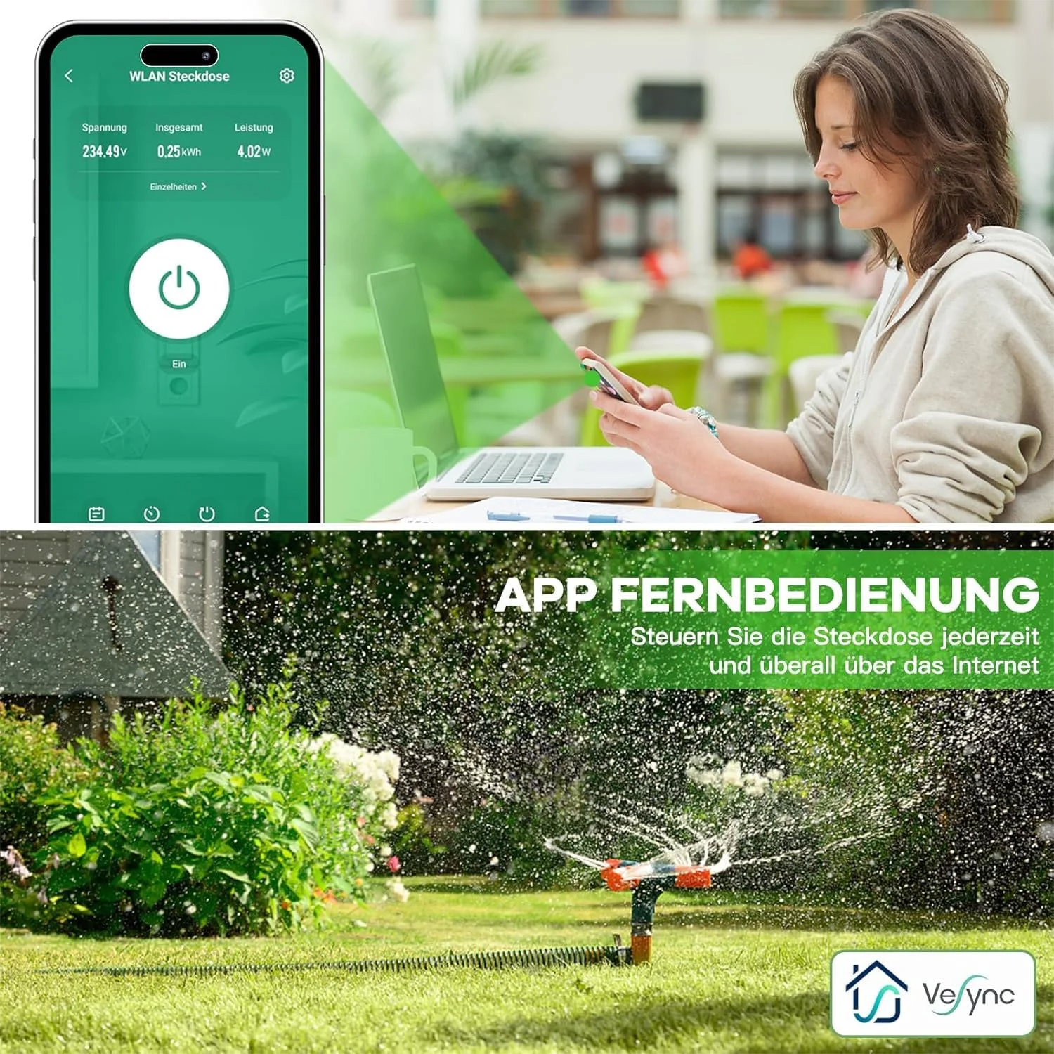 16A WiFi EU Socket Smart Outdo - Outdoor Power Outlet Wifi บทวิจารณ์และราคา