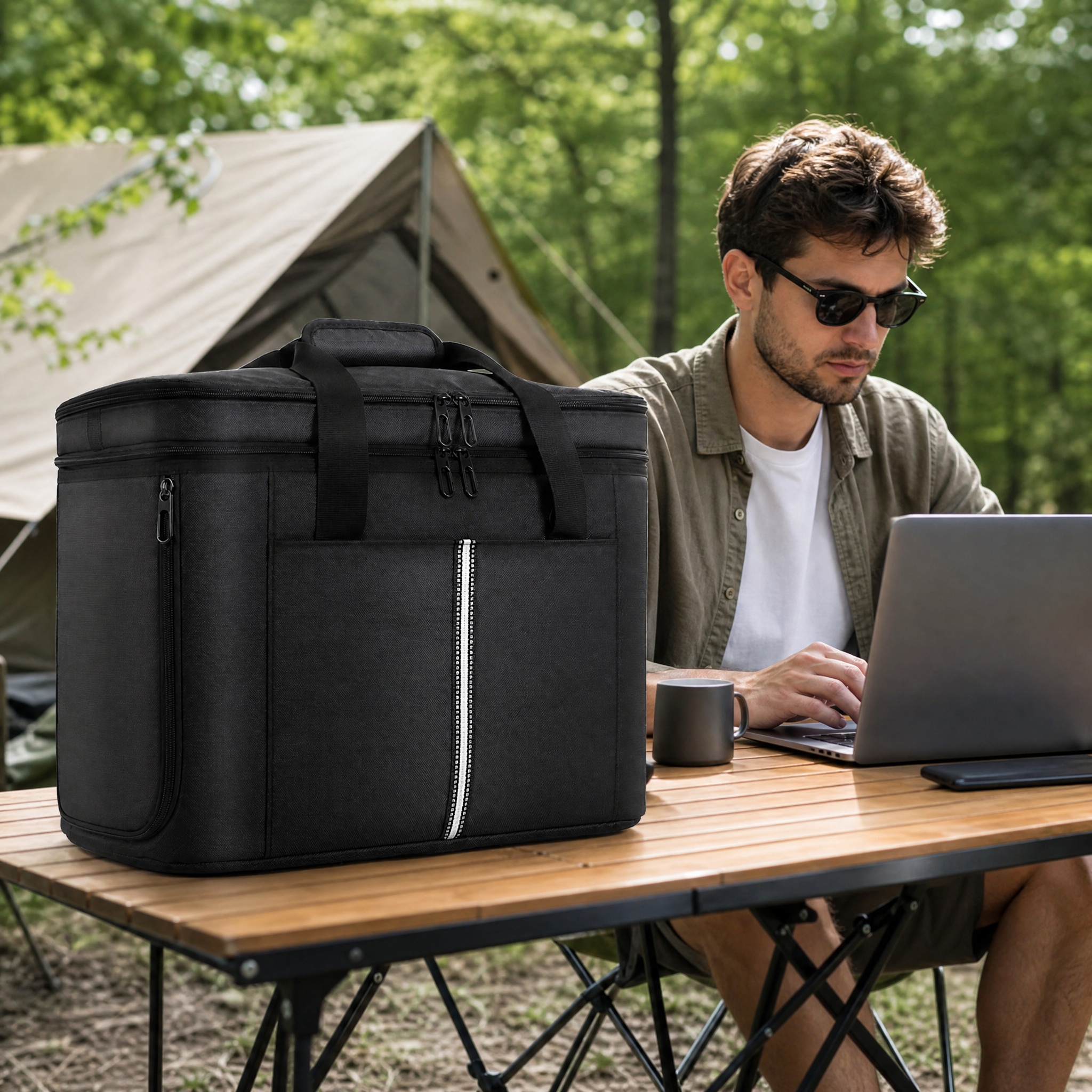 Outdoor Travel Carrying Case f - Outdoor Power Plus บทวิจารณ์และราคา