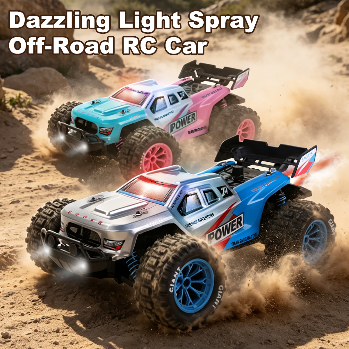 New 1:16 Spray RC Cars Buggy T - Outdoor Power For Xmas Lights บทวิจารณ์และราคา