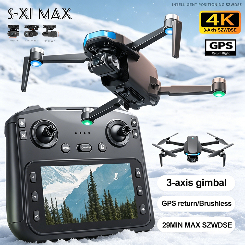 New S-X1 MAX Drone GPS 8K Prof - Outdoor Power Box บทวิจารณ์และราคา