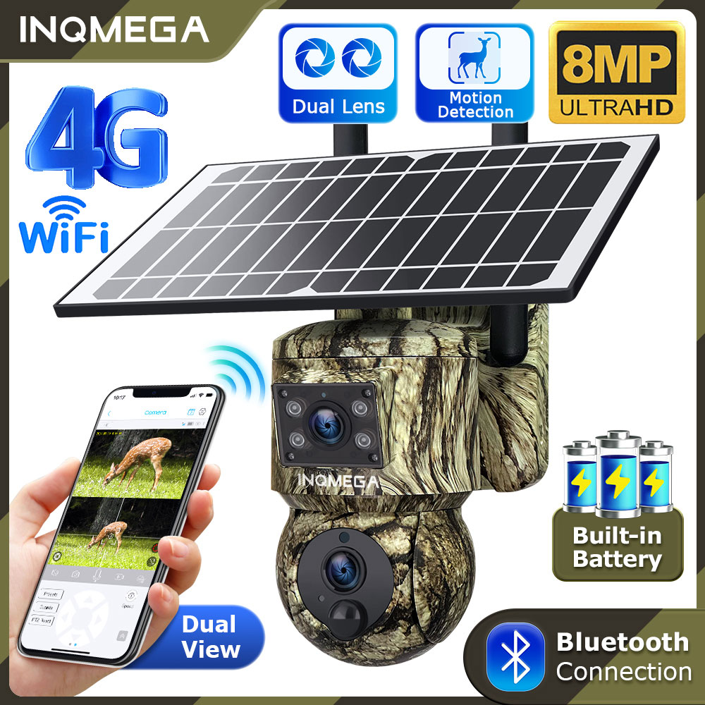 8MP Trail Camera Dual lens Out - Outdoor Power G Motion บทวิจารณ์และราคา