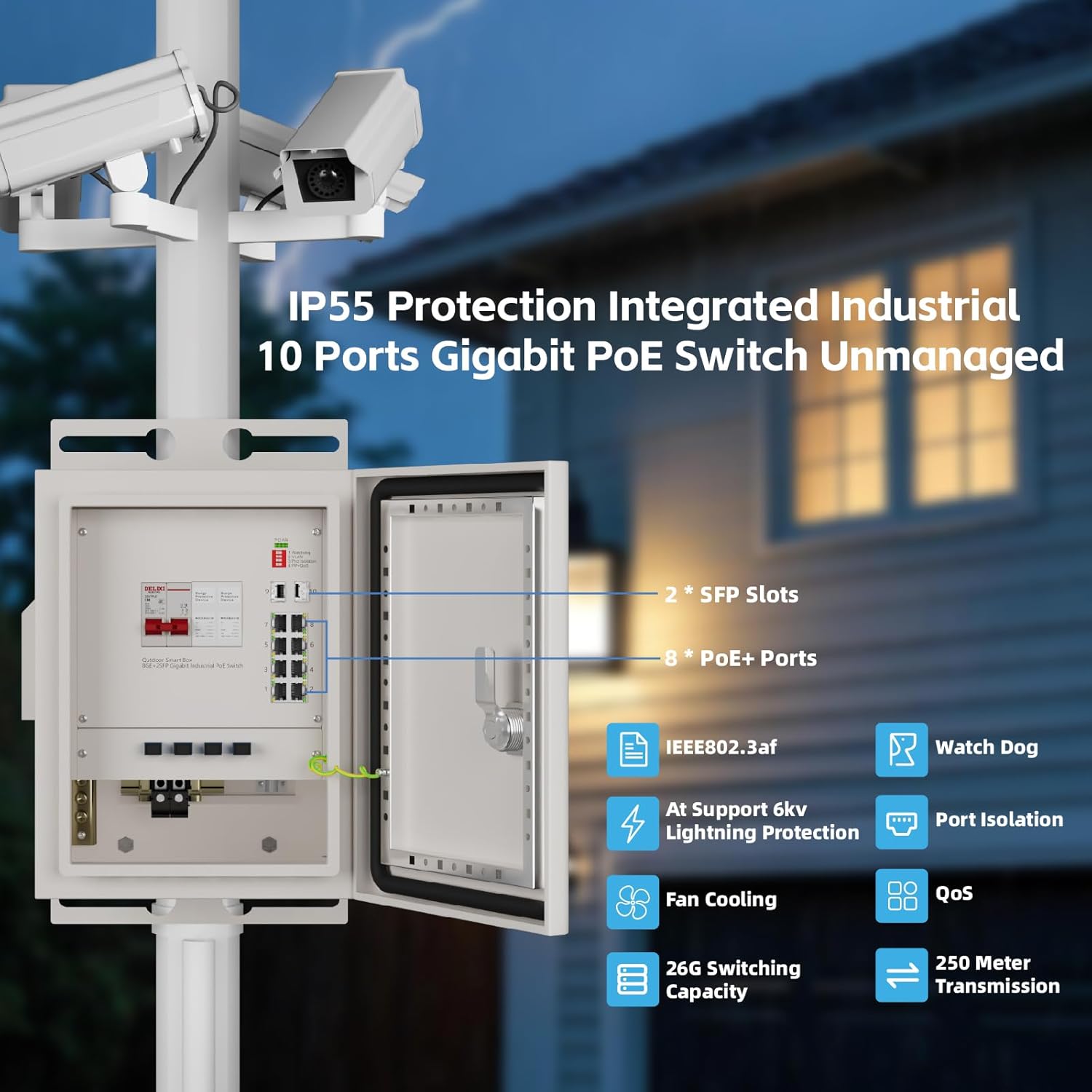 KeepLiNK Outdoor Smart Network - Outdoor Power Box บทวิจารณ์และราคา