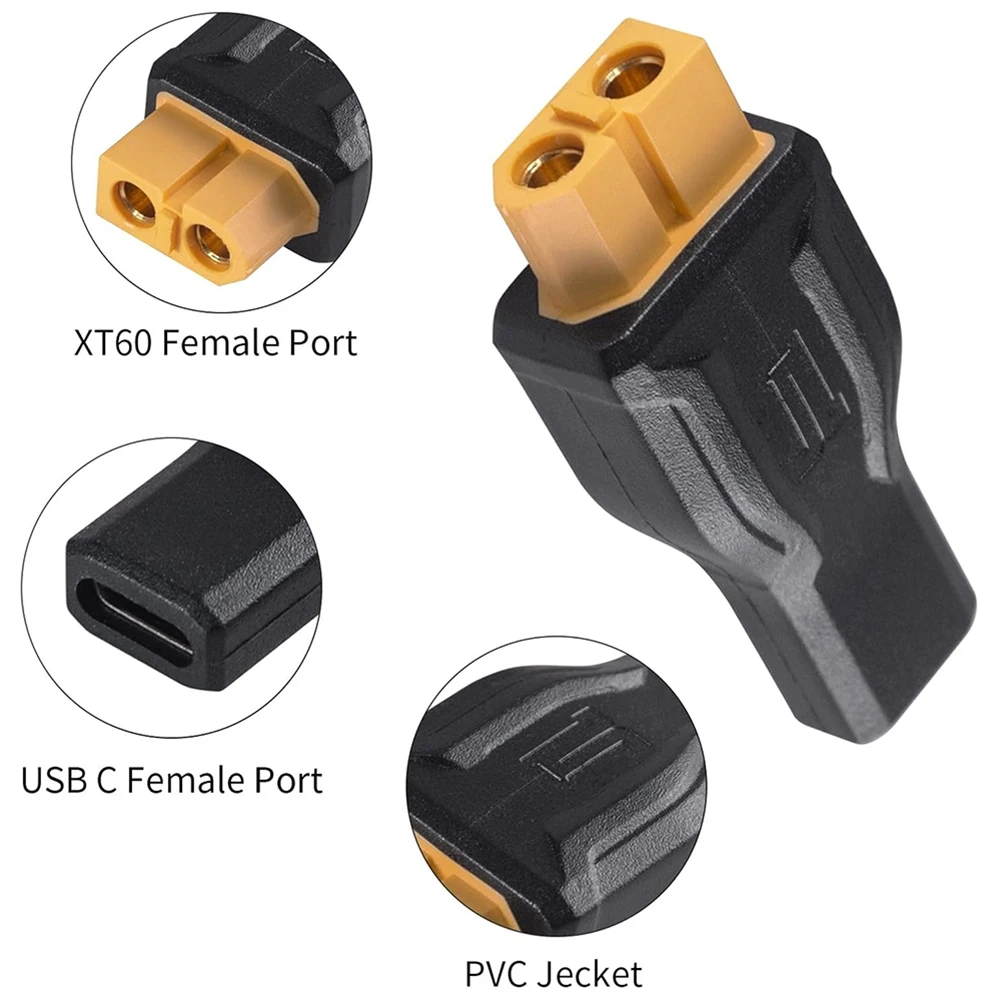 USB C to XT60 Adapter Converte - Outdoor Power Adapter Usb C บทวิจารณ์และราคา