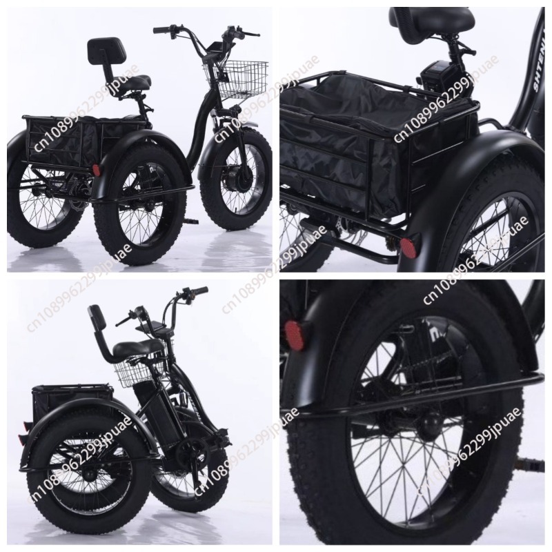 20 Inch Fat Tire Electric Tric - Outdoor Power And Pedal บทวิจารณ์และราคา