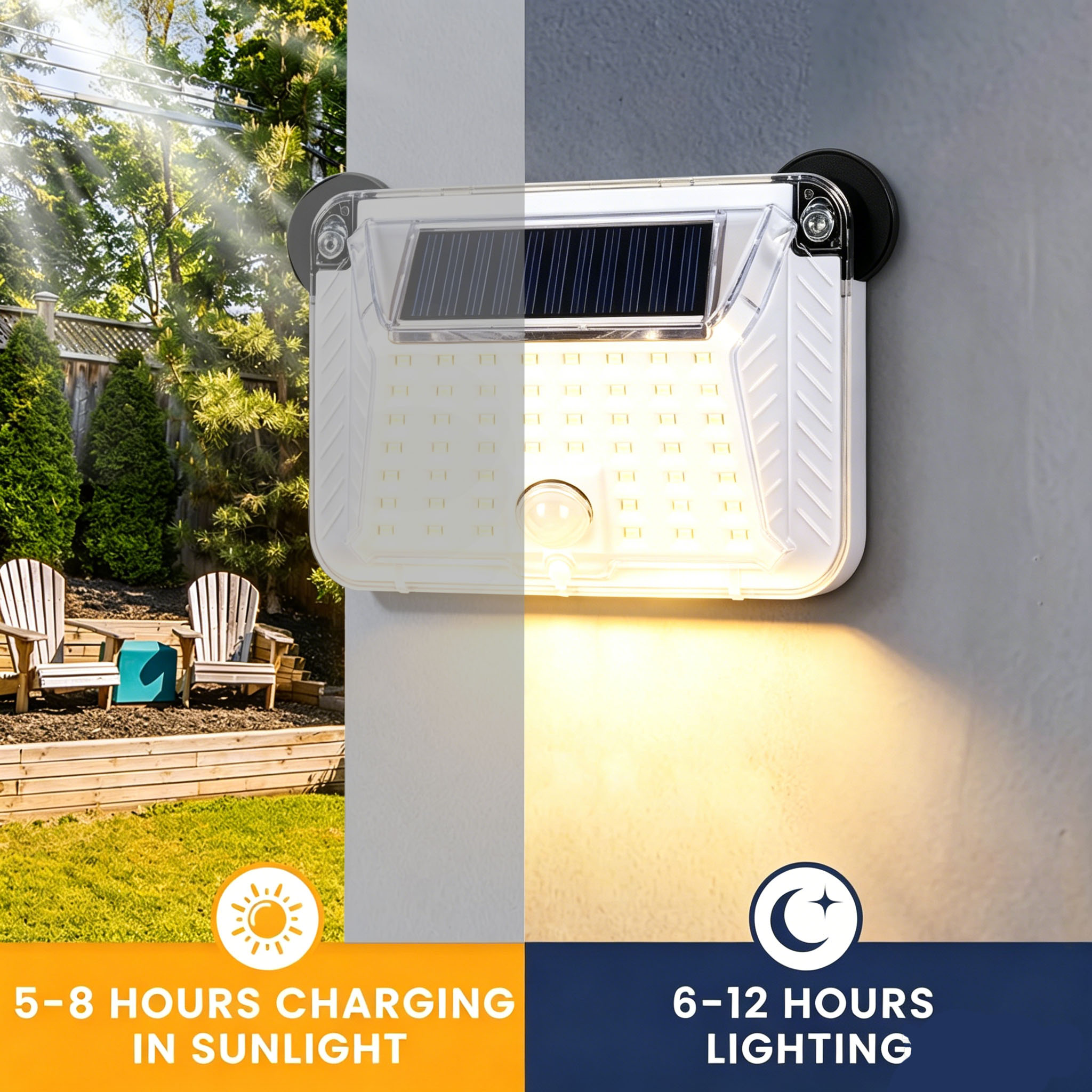 Magnetic trailer solar lamp, w - Outdoor Power G Motion บทวิจารณ์และราคา