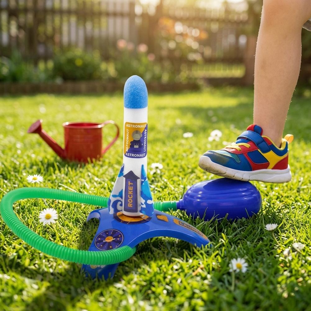 Air Rocket Foot Pump Launcher  - Outdoor Power And Pedal บทวิจารณ์และราคา