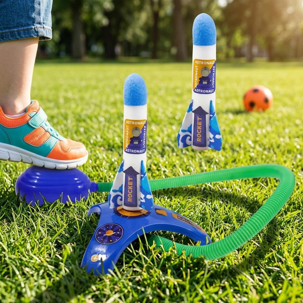 Air Rocket Foot Pump Launcher  - Outdoor Power And Pedal บทวิจารณ์และราคา