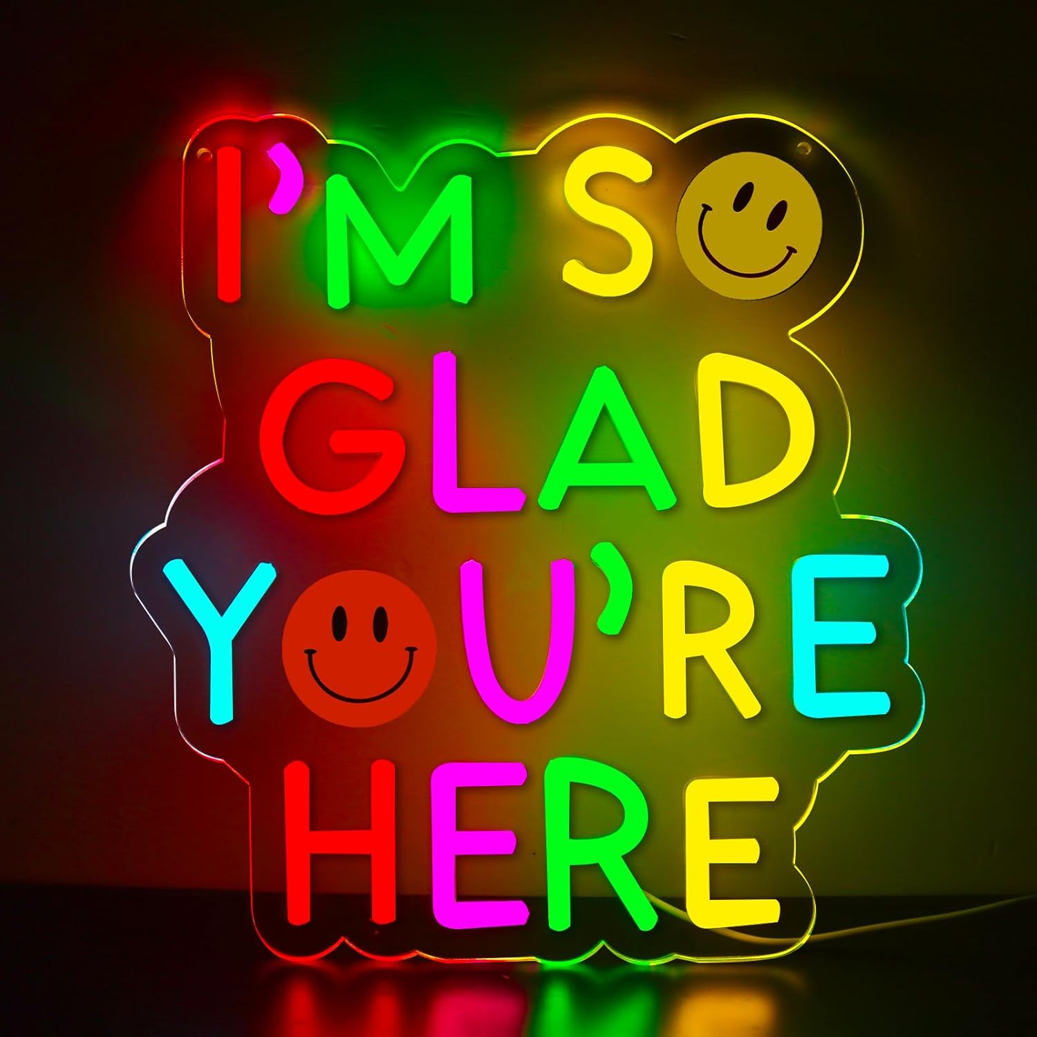 I’m So Glad You’re Here Neon S - Outdoor Power Reno บทวิจารณ์และราคา