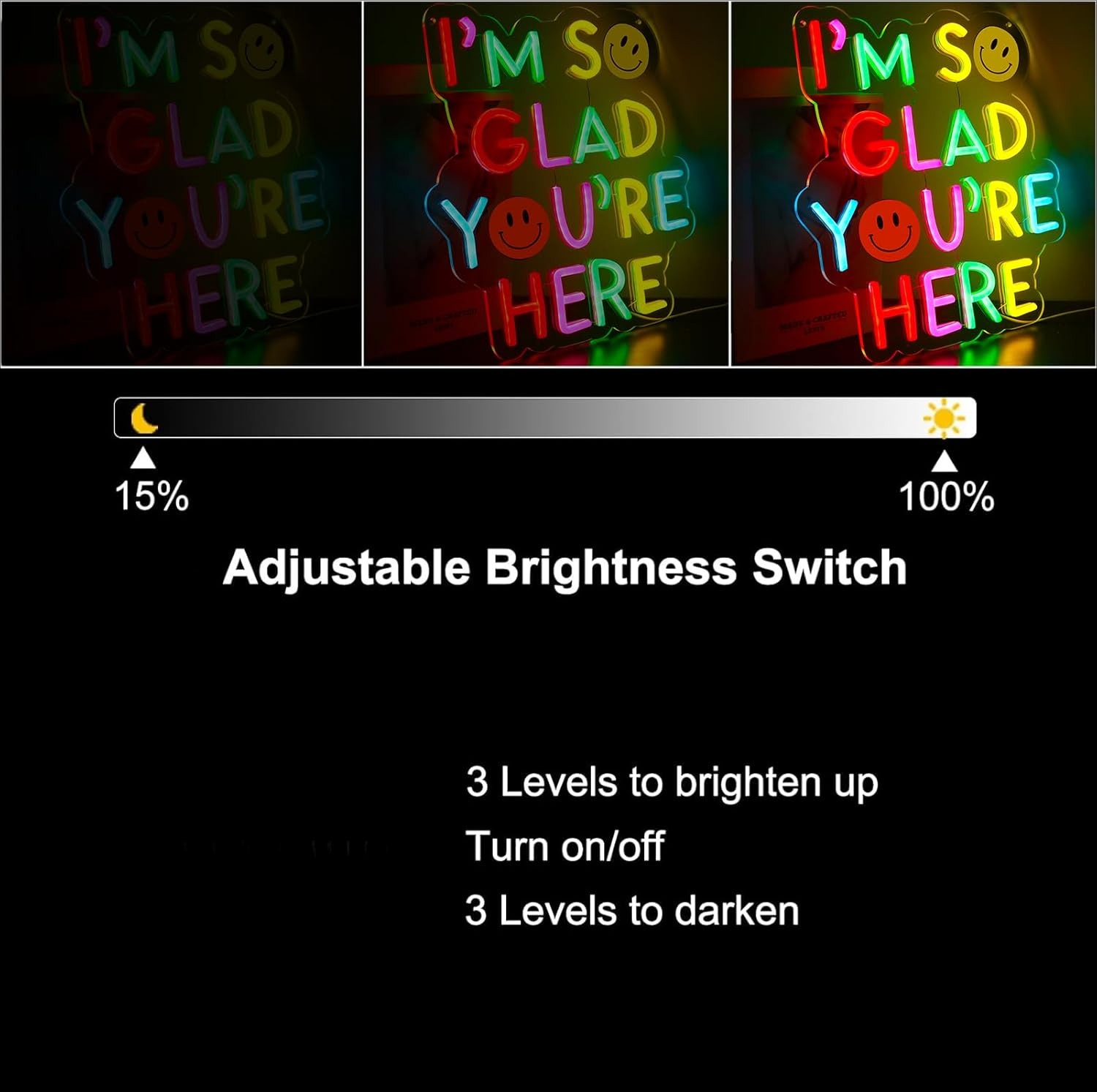 I’m So Glad You’re Here Neon S - Outdoor Power Reno บทวิจารณ์และราคา