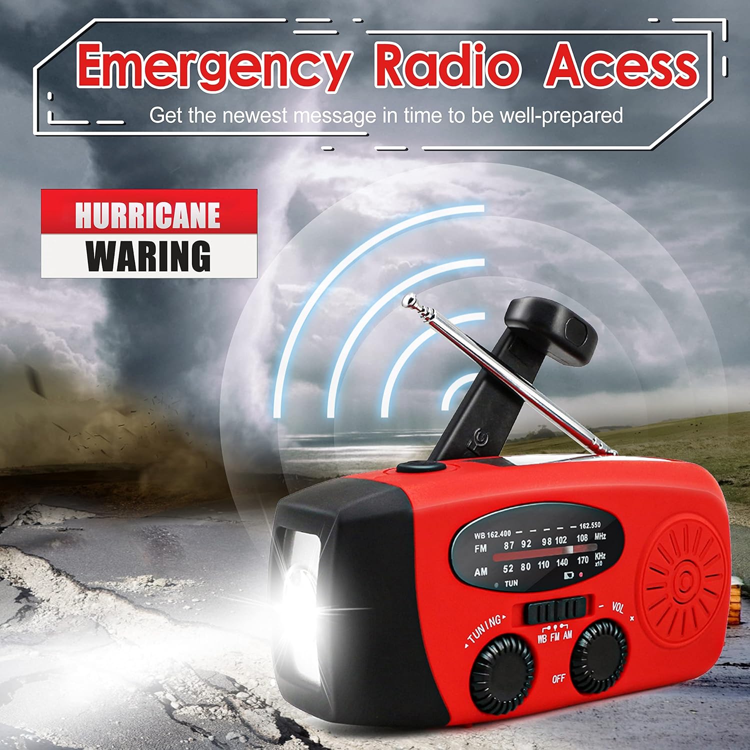 Portable Hand Crank Generator  - Outdoor Power Kit บทวิจารณ์และราคา