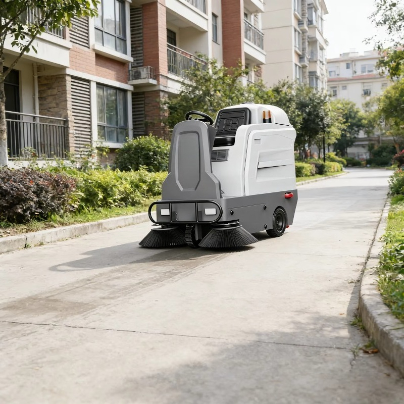 Outdoor Electric Ride-On Stree - Outdoor Power Broom บทวิจารณ์และราคา